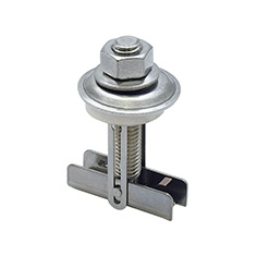 PT-909-SUS/ステンレス太陽光パネル取付金具（重ね式折板屋根用）