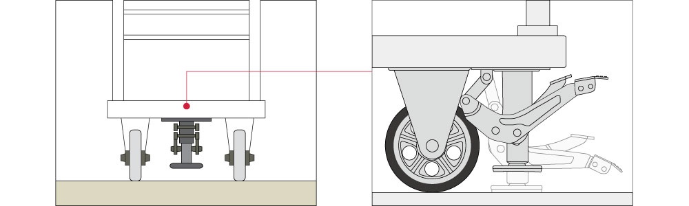 PC-186/キャスターストッパー