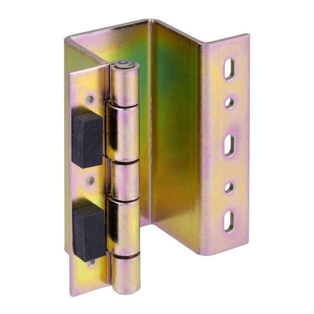 鉄クロメート裏蝶番 簡易ストッパーゴム付 35〜45mm用/B-160-SG