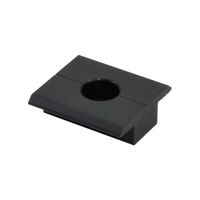 パネル押さえ板（両側）黒アルマイト/PT-917-BK